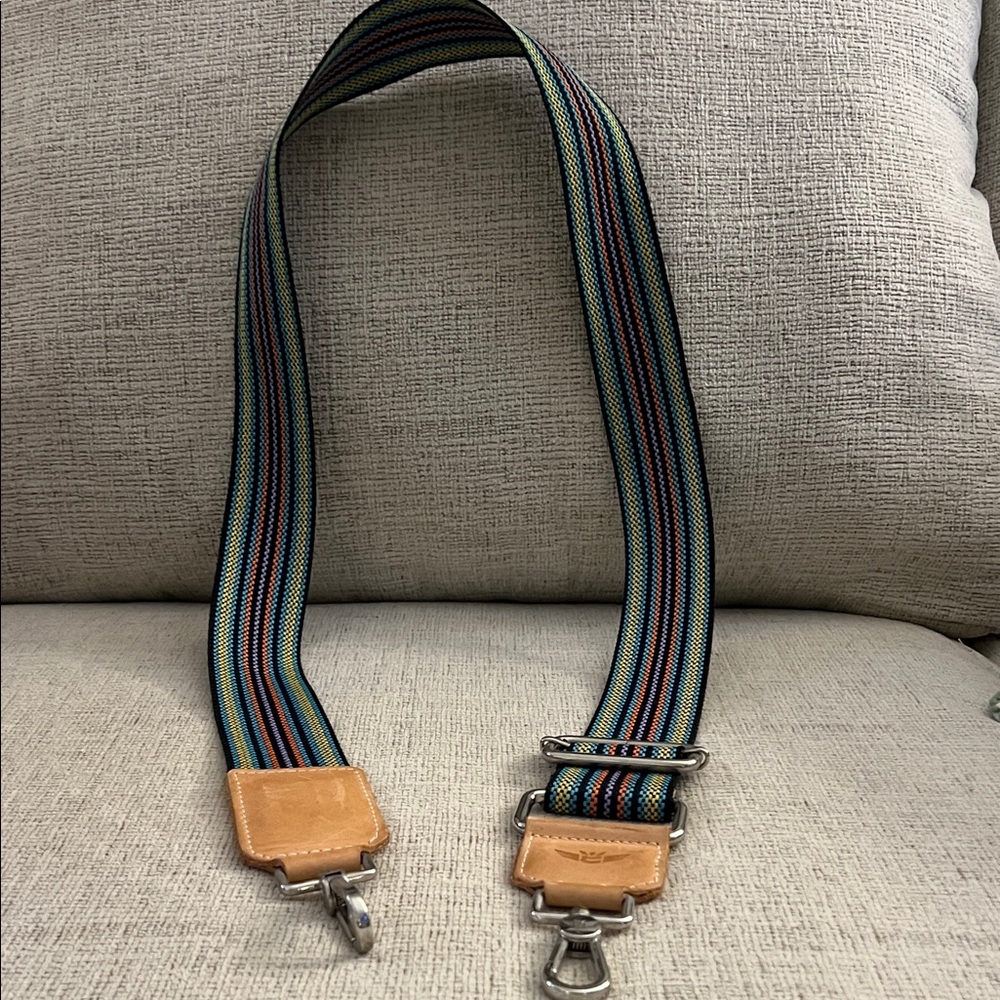 Striped Multicolor Consuela Guitar Bag Strap